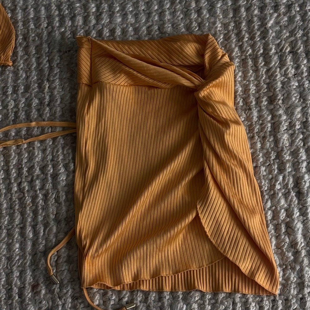 Monday Swimwear Orange Bikini Set - Picture 5 of 7